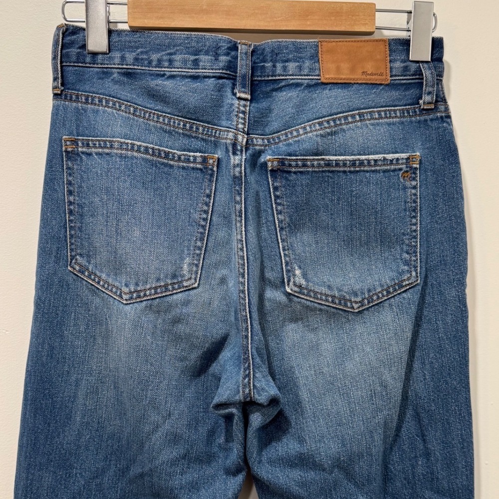 Madewell The Perfect Vintage Jean Women's Size 26 Distressed‎ Denim High Rise - Picture 5 of 9